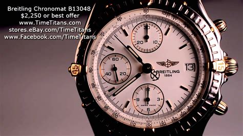 breitling 13048 watch price|Breitling chrono matic 13048.